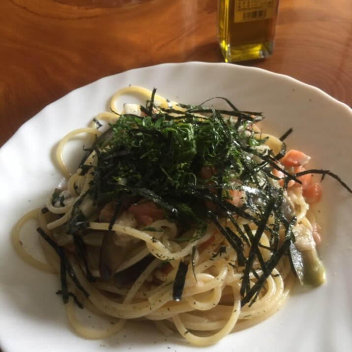 簡単ゆず胡椒の和風冷製パスタ